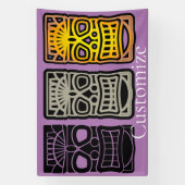 Banderoles Sculptures Triple Tiki Thunder_Cove (Verticale)