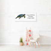 Banderoles Sea turtle cartoon (En situation)