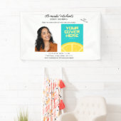 Banderoles Séance de dédicace Auteur Écrivain Lancement de li (En situation)