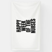 Banderoles semaine heureuse des infirmières (Vertical)