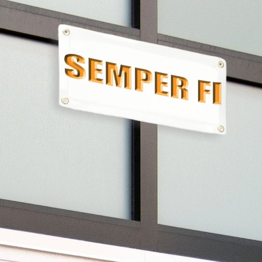 Banderoles Semper Fi (Bâtiment extérieur)