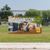 Banderoles Senior Baseball Team Player Custom Sports Photo (Insitu)