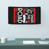 Banderoles Sensibilisation à la sécurité routière à vélo (Salon professionnel)