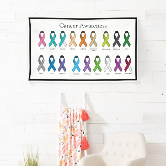 Banderoles Sensibilisation au cancer (En situation)