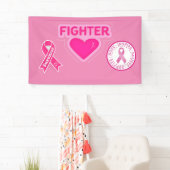 Banderoles Sensibilisation au cancer du sein (En situation)