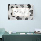 Banderoles Séquins de Parties scintillant brillant noir brill (Salon professionnel)