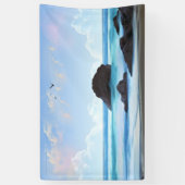 Banderoles Sérénité, nuages, beauté tranquille (Vertical)