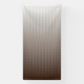 Banderoles Série de rayures brunes et blanches disposées sur  (Verticale)