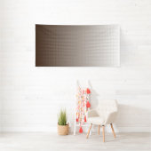 Banderoles Série de rayures brunes et blanches disposées sur  (Insitu)