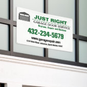 Banderoles Service de porte de garage professionnel (Bâtiment extérieur)