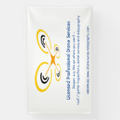 Banderoles Service d'inspection, de sondage et de vidéo des d (Verticale)