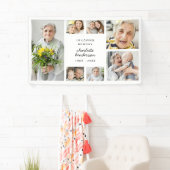 Banderoles Service funéraire et commémoratif moderne de 7 pho (En situation)