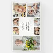 Banderoles Service funéraire et commémoratif moderne de 7 pho (Vertical)