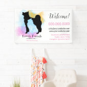 Banderoles Services de soins aux animaux de compagnie/ Servic (En situation)