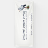 Banderoles Services de soutien à la naissance de Doula (Vertical)