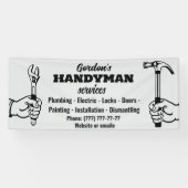 Banderoles Services Handyman (Horizontal)