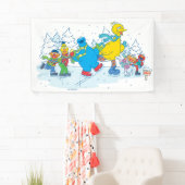 Banderoles Sesame Street | Ice Skating Friends (En situation)