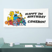 Banderoles Sesame Street Pals 1er anniversaire (Salon professionnel)