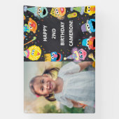 Banderoles Sesame Street Pals Confetti Photo Anniversaire (Verticale)
