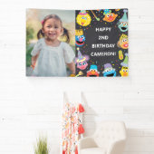 Banderoles Sesame Street Pals Confetti Photo Anniversaire (Insitu)
