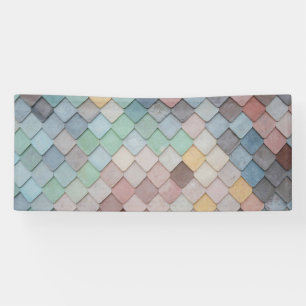 Banderoles Shabby Carrelage Chic Pastel