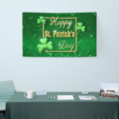 Banderoles Shamrock d'or de la Saint-Patrick (Salon professionnel)