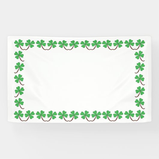 Banderoles  Shamrocks (Horizontal)