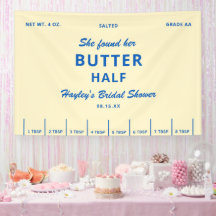 She Found Her Butter Half Bridal Shower