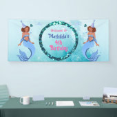 Banderoles Shell-ebrate ! mermaid thème (Salon professionnel)