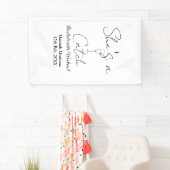 Banderoles She's a catch champagne bottle bachelorette weeken (En situation)