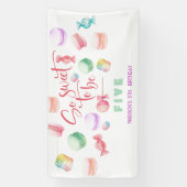 Banderoles Si gentil d'être... anniversaire de enfant (Verticale)