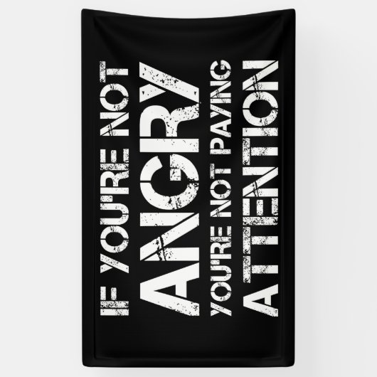 Banderoles Si vous n'avez pas faim, vous ne prêtez pas attent (Vertical)