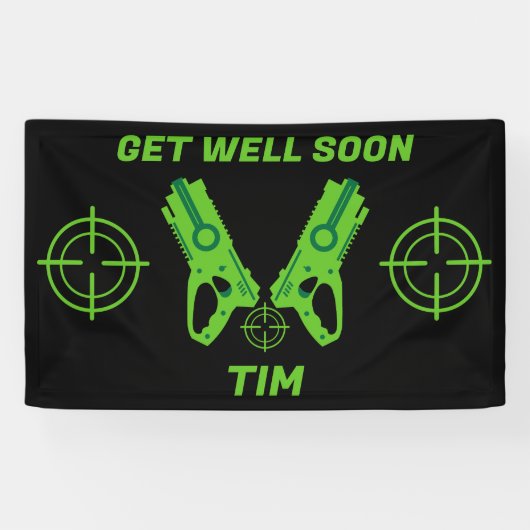 Banderoles Sick Kid Super Hero (Horizontal)