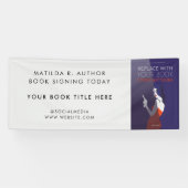 Banderoles Signature du livre | Auteur Couverture oeuvre prom (Horizontal)