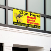 Banderoles Signe de 1 x 5 pi ici ! (Bâtiment extérieur)