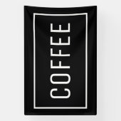 BANDEROLES SIGNE DE CAFÉ NOIR (Verticale)