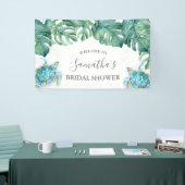 Banderoles Signes de Fête des mariées tropicale Luau (Salon professionnel)