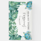 Banderoles Signes de Fête des mariées tropicale Luau (Vertical)