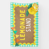 Banderoles Signes de socle de Lemonade pour Enfants Booth En  (Verticale)