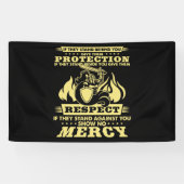 Banderoles S'Ils Se Trouvent Derrière Vous GIve Them Protecti (Horizontal)