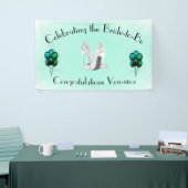 Banderoles Silver Heels sur Mint Bride pour être Félicitation (Salon professionnel)