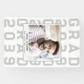 Banderoles Simple Classic Sport Grad Photo Graduation (Horizontal)