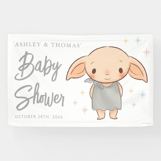Banderoles Simple Harry Potter - Dobby Baby Shower (Horizontal)