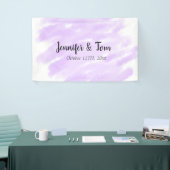 Banderoles simple minimum ajouter votre nom unité de mariage  (Salon professionnel)