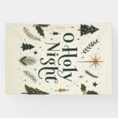 Banderoles Simple Noël O Holy Night (Horizontal)