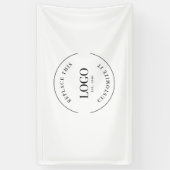 Banderoles Simple personnalisation du logo arrière marque de  (Vertical)