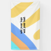 Banderoles simple personnalisé minimal ajouter votre logo adr (Vertical)