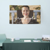 Banderoles Simple Photo fête de graduation Graduate (Salon professionnel)