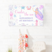 Banderoles Sirène pourpre L'Une De L'Autre Fille De Mer 1Er A (En situation)