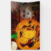 Banderoles Sirens Haunted Halloween Citrouille Carving (Vertical)